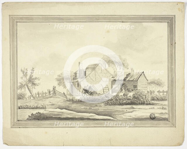 Farmhouse, c. 1770. Creator: Paul Sandby.