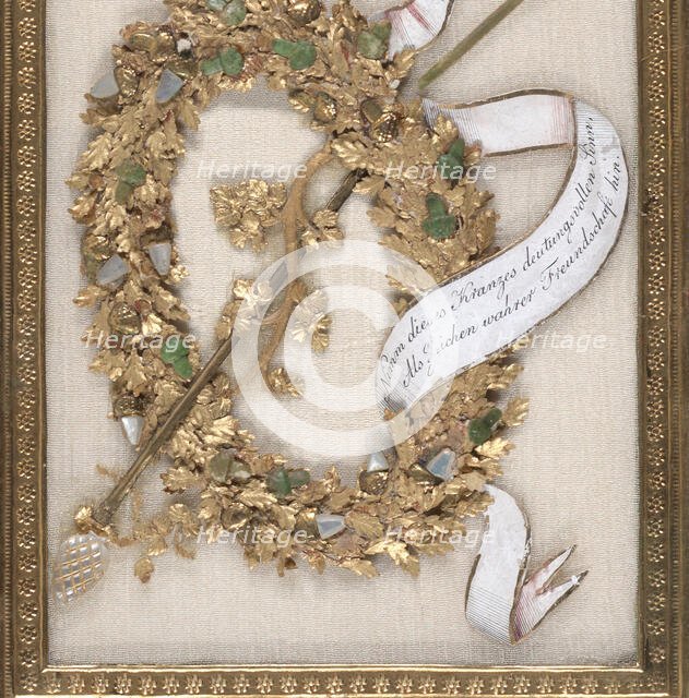 Greeting Card..., 1810. Creator: Johannes Endletzberger.