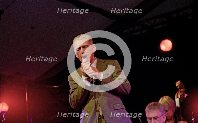 Georgie Fame, Brecon, 2005.   Artist: Brian O'Connor.