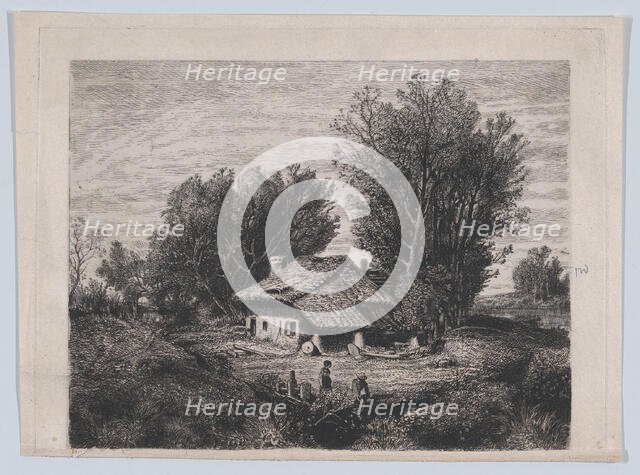 Landscape, 1862-76. Creator: Adolphe Balfourier.