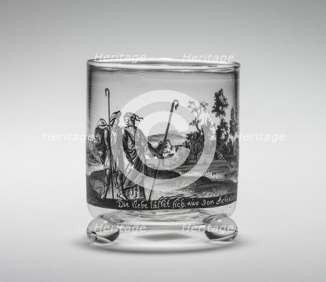 Tumbler, 1670. Creator: John Schaffner (German), style of.