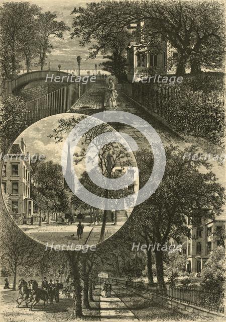 'Brooklyn Street-Scenes', 1874.  Creator: William Hamilton Gibson.