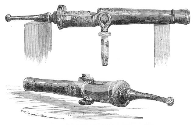 Ancient breech-loading gun found in British Guiana, 1870. Creator: Unknown.