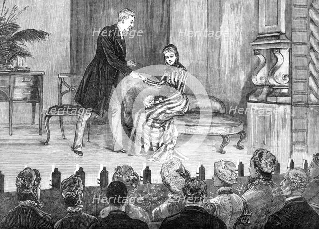 Private Theatricals in Hampton Court Palace for Princess Frederica's Convalescent Home, 1881. Creator: Unknown.