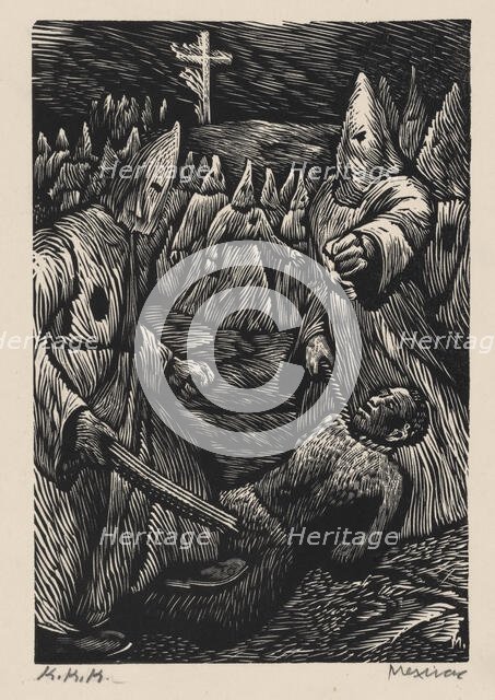 K.K.K., 1927. Creator: Adolfo Mexiac.