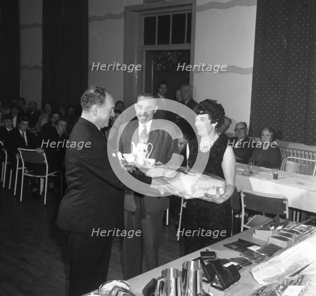 Long service presentation, Horden, County Durham, 1963. Artist: Michael Walters