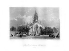 St John's Church, Richmond, 1840.Artist: J H Kernot