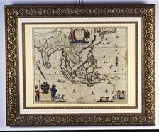 India quae orientalis dicitur et insulae adiacentes,1640.  Creator: Blaeu, Willem (siglo XVII).