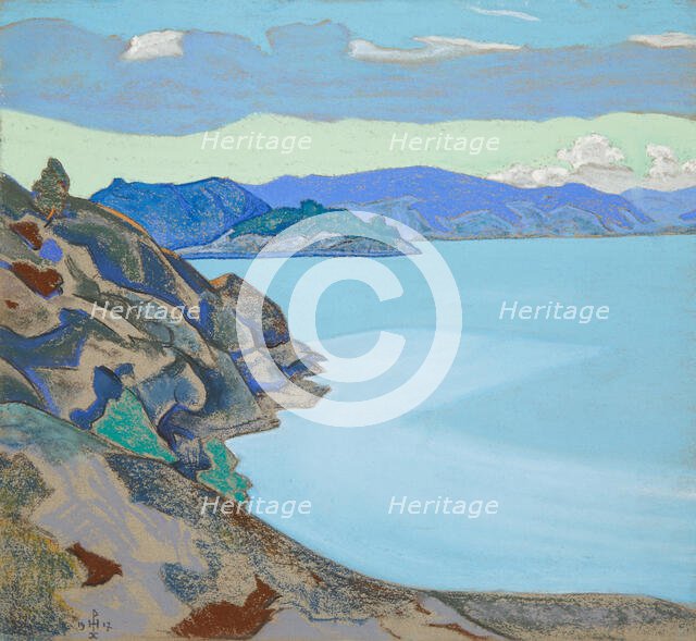 Lake Hympola, 1917. Creator: Roerich, Nicholas (1874-1947).