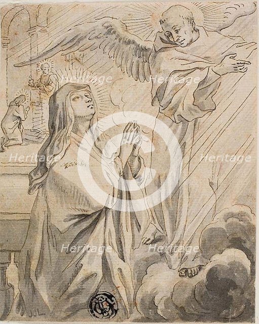 The Annunciation, n.d. Creator: Gerard de Lairesse.