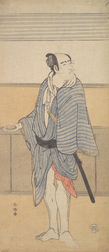 An Unidentified Actor, ca. 1790. Creator: Katsukawa Shunko.