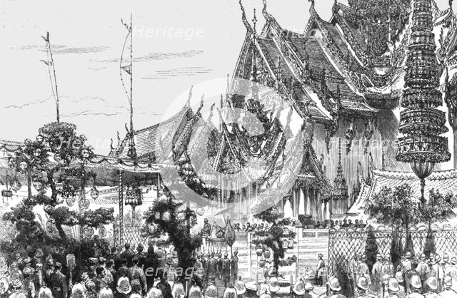 'The Royal Family of Siam, Siam and the Siamese; The Royal Pavilion', 1891. Creator: Unknown.