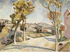 Landscape, 1913. Creator: Roger Fry.