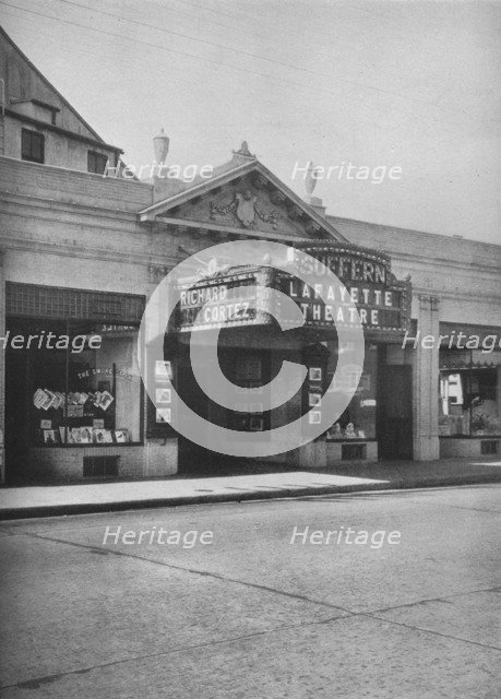 The Lafayette Theatre, Suffern, New York, 1925. Artist: Unknown.