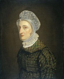 Portrait of Maria Petronella Mann, Wife of Heinrich Gottfried Theodor Crone, 1810-1838. Creator: Jan Philip Simon.