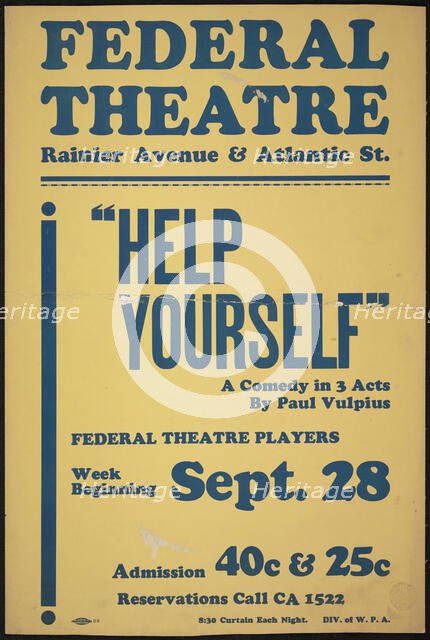 Help Yourself, Seattle, WA, 1937. Creator: Unknown.