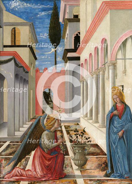 The Annunciation, c. 1445/1450. Creator: Fra Carnevale.