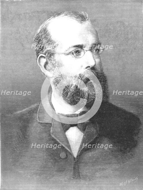 ''Dr. Robert Koch, of the Institute of Hygiene, Berlin, Discoverer of the Cure for Consumption', 189 Creator: Unknown.