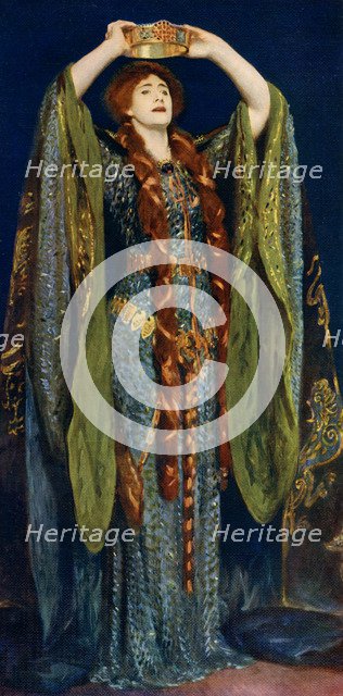 'Miss Ellen Terry as Lady Macbeth', 1906, (1912).Artist: John Singer Sargent