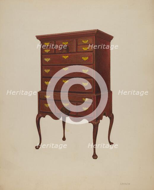 Highboy, 1937. Creator: Arsen Maralian.