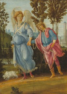 Tobias and the Angel, c. 1475/1480. Creator: Filippino Lippi.