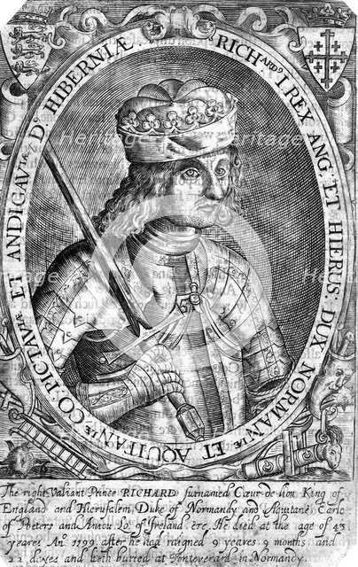 Richard I, King of England. Artist: Unknown