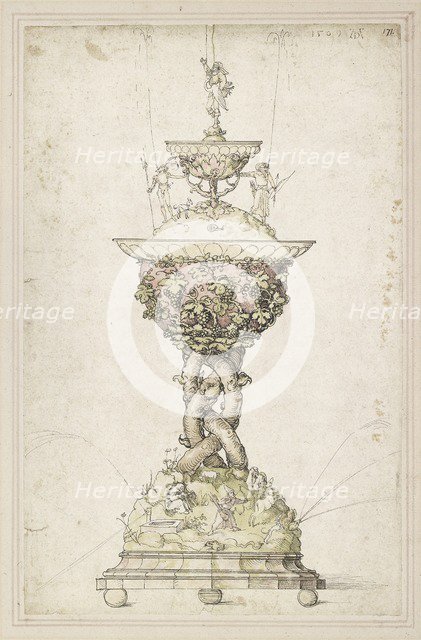 Design for a Table Fountain, 1509. Artist: Albrecht Durer.