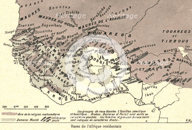''Races de l'Afrique occidentale; L'Ouest Africain', 1914. Creator: Unknown.