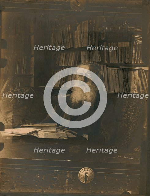 Theorist of narodism, philosopher, publicist, and sociologist Pyotr Lavrov (1823-1900), ca 1895.