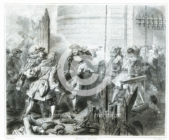 Taking to the assault of Valenciennes by King Louis XIV on March 16, 1677 during the Franco-Dutch…
