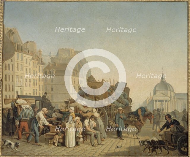 Les Déménagements, c1840. Creator: Louis Leopold Boilly.