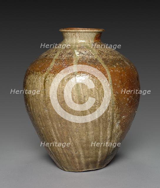 Storage Jar (Tsubo), late 15th century. Creator: Unknown.
