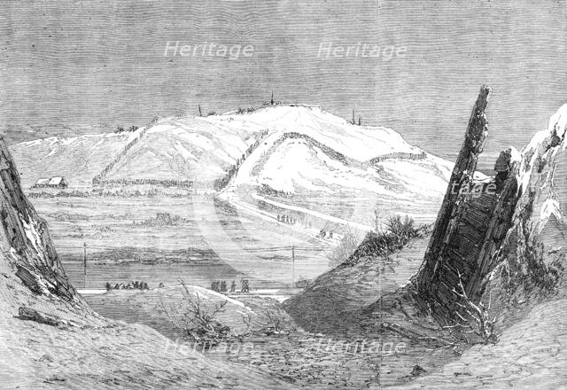 Illustrations of the War in Schleswig by our special artist: the Dannewerk, Redoubt No. 10, 1864. Creator: Unknown.