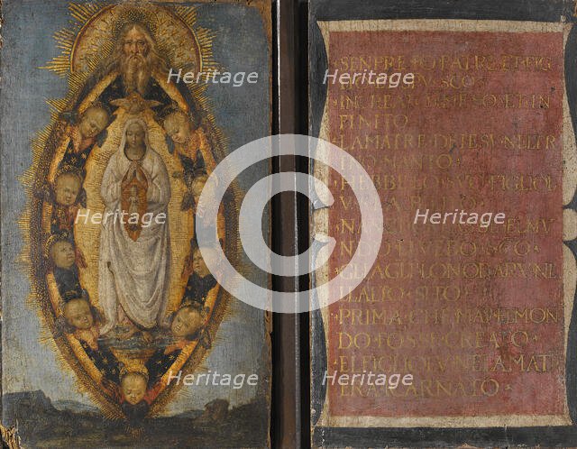 The Conception of the Virgin. Creator: School of Pinturicchio.