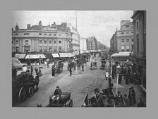 Regent Circus and Oxford Street, looking East, c1900. Artist: York & Son.
