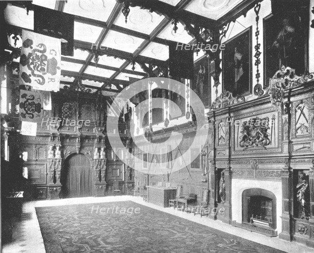 The Great Hall at Audley End, Saffron Walden, Essex, 1894. Creator: Unknown.