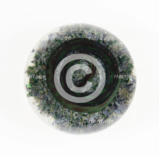 Paperweight, Baccarat, c. 1845-60. Creator: Baccarat Glasshouse.