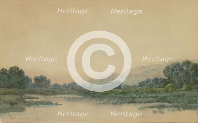 Smoke from the City, late 19th-early 20th century. Creator: Robert Burns Wilson.