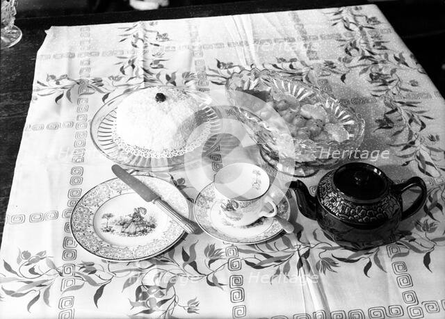 Tea time, c1955. Creator: Arthur Charles Kirby Ware.