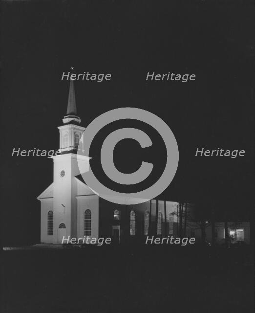 First Methodist Church, Elkin, North Carolina, 1960. Creator: Gottscho-Schleisner, Inc.