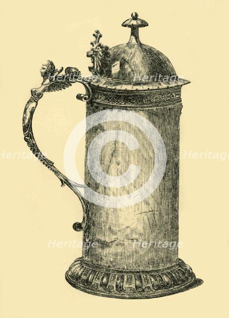 Tankard, early 17th century?, (1881).  Creator: W Harbutt.