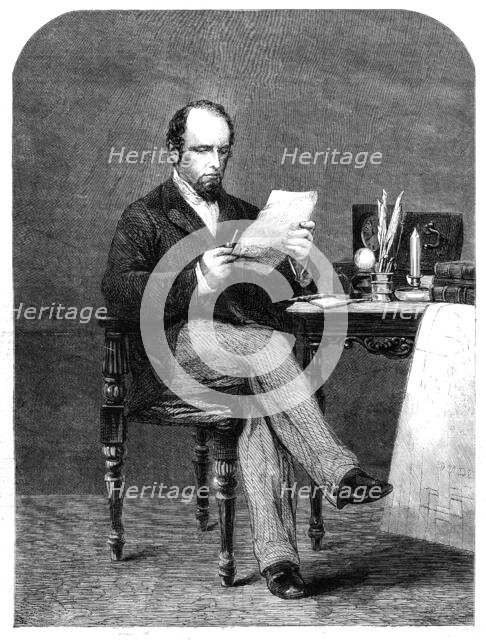 The late Earl Canning, 1862. Creator: Unknown.