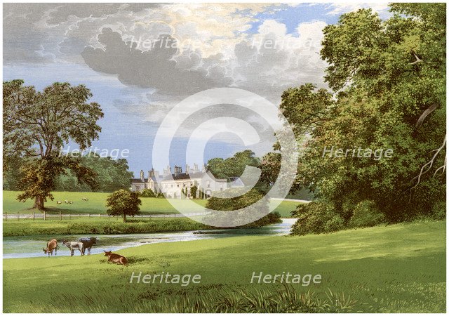 Castle MacGarrett, County Mayo, Ireland, home of Lord Oranmore, c1880. Artist: Unknown