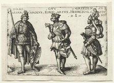 Three Worthy Christians, after 1516. Creator: Daniel I Hopfer (German, c. 1470-1536); Hans Burgkmair (German, 1473-1531), after a design by.