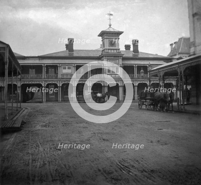 Department of Public Lands Building (Brisbane, Queensland) George Street, c1888. Creator: Robert Augustus Henry L'Estrange.