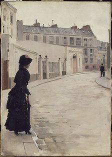 Waiting (L'attente), c. 1880.