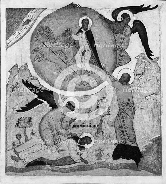 Saint Elias's Fiery Ascension. Creator: Unknown.