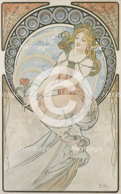 Painting (From the series The Arts), 1898.