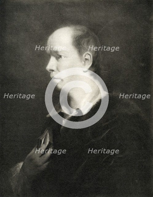 Oliver Goldsmith, Irish-born British playwright. Artist: Unknown