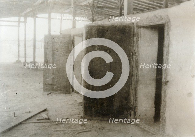 Gas chambers, Majdanek concentration camp, outskirts of Lublin, Poland, c1940s(?). Artist: Unknown